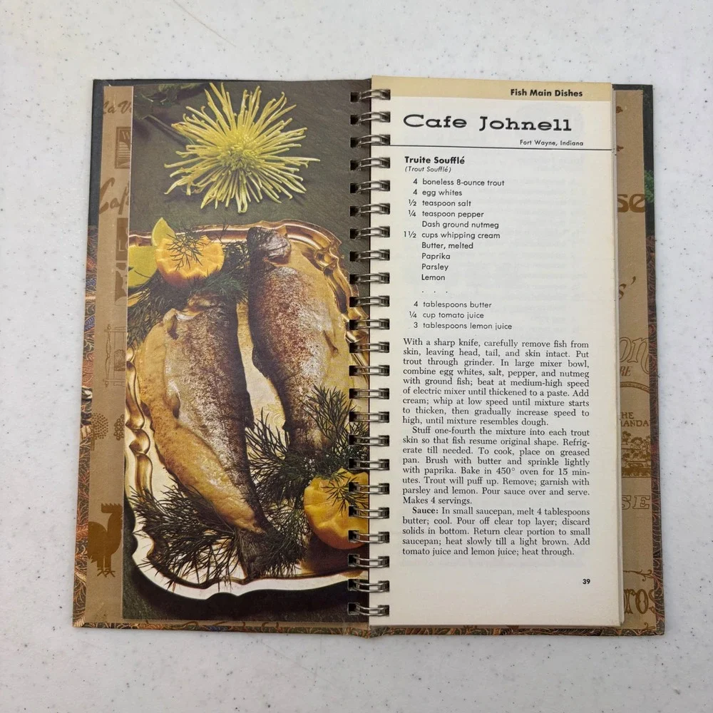 VTG Benson & Hedges 2 Cookbooks 100‎ Recipes from Great American Restaurants